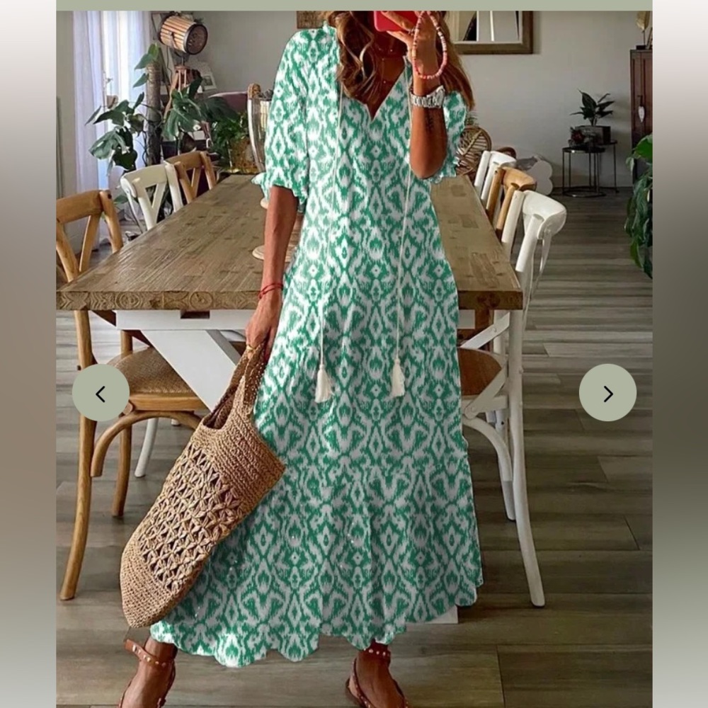 Floral Print Summer Dress